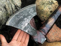 Virk Crafts || Two Handed Large Berserker Axe Large Norse AxesScandinavian Style Viking Axe Double Headed ax Real Battle ax Wood Handle self Defense Weapons War Hatchet