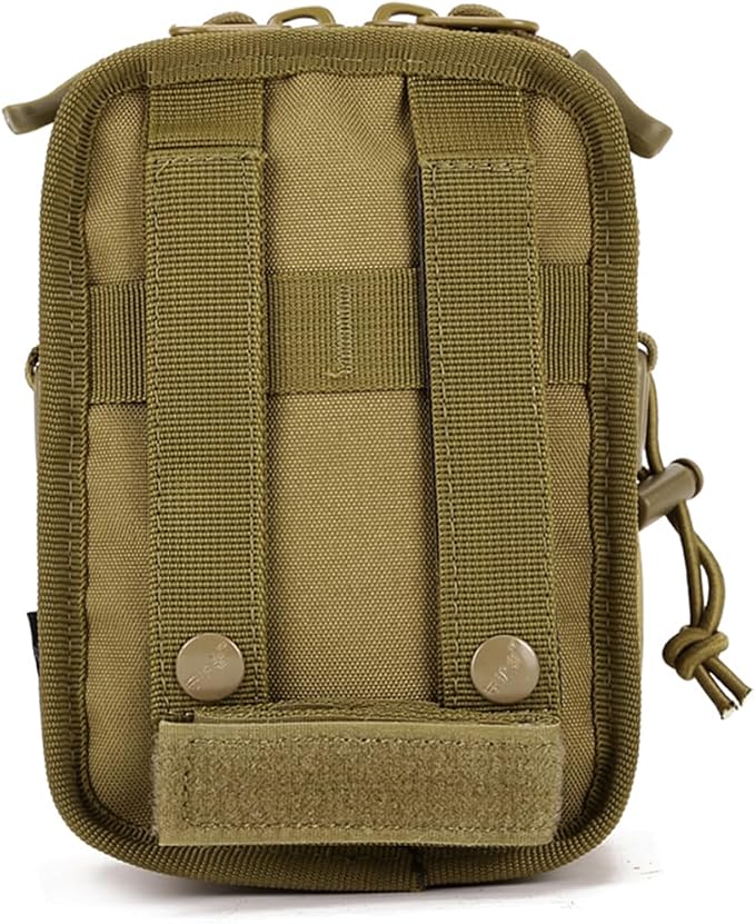 UNISTRENGH Tactical MOLLE Phone Magazine Pouch Military Small Belt Pouches Sling Chest Daypack Shoulder Bag Gear Duty Pack for Outdoor Hunting Vest Backpack