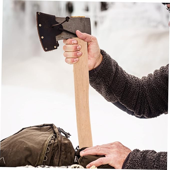 Wooden Axe Handle Replacement for Council Tool Axe Carpenter Hatchet Easy to Install Ax Handle