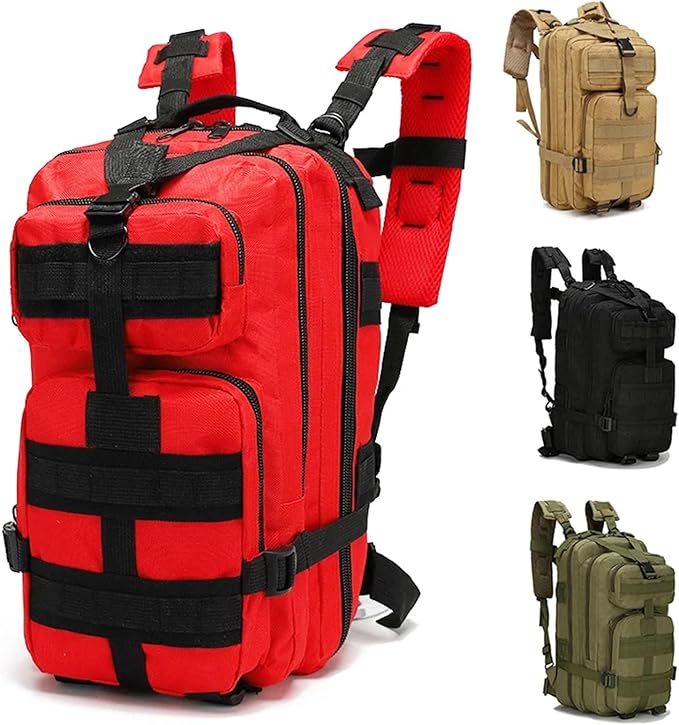 Classic Tactical Backpack Travel Sports Camouflage Bag Fishing Hiking Nylon 3P Pack Bag Outdoor Climbing Hunting Rucksack