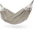 LA SIESTA Brisa Classic Hammock Handmade Weather-Resistant Tear-Resistant Hammock for Indoor &amp Outdoor Relaxation Size-King - Almond