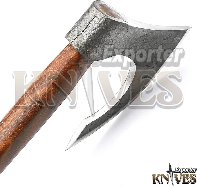 Custom Hand Hammer Forged 1095 Steel Axe/Hatchet 22 Inch Wooden Handle S512