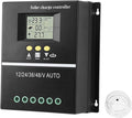 Marhynchus MPPT Solar Charge Controller12V/24V/36V/48V auto Solar LCD Display 60A-200A 12V-48V Dual USB Ports100V Maximum Solar Input 7 Working Modes
