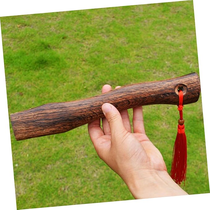 Housoutil 2pcs Wooden Axe Handle Replacement Splitting Axe Handle for Camping Part