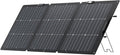 EF ECOFLOW 160 Watt Portable Solar Panel for Power Station Foldable Solar Charger with Adjustable Kickstand Waterproof IP68 for Outdoor Camping RV Off Grid System