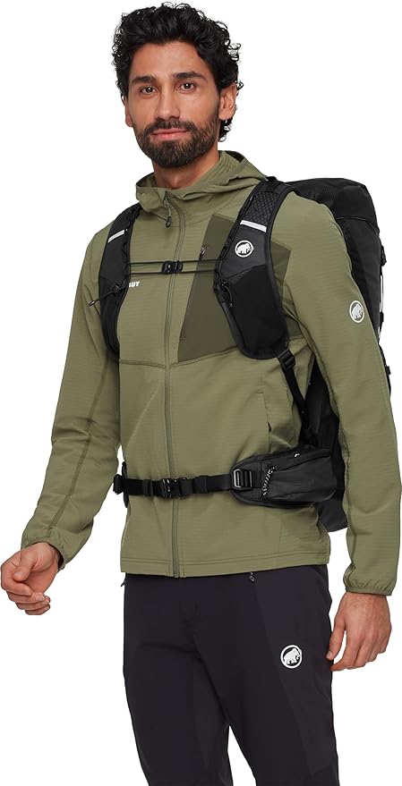 Mammut Ducan Backpack – Unisex Outdoor Backpack for Hiking Running and Everyday Adventures Black 32L