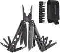 Multitool 25-in-1 Spring Loaded Pliers Multi Tool Each Tools with Safety Lock-Stainless Steel Multi-Tool Propylene Sheath Survival Gear for Camping Hiking Multi Plier Pocket Knife