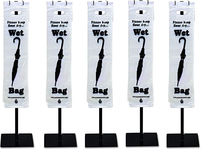 Tatco 57010 Wet Umbrella Bag 7w x 31h Clear 1000/Box