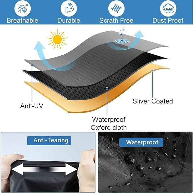Solar Panel Storage Bag Waterproof and Dustproof Carrying Case with Pocket50 L x 5.1 W x 29 H(Bag Only)