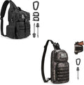 G4Free Tactical EDC Sling Bag Backpack and 10L Tactical EDC Sling Bag Backpack