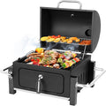 Portable Charcoal Grill Tabletop Outdoor Barbecue Smoker Small BBQ Grill for Outdoor Cooking Backyard Camping Picnics Beach by DNKMOR