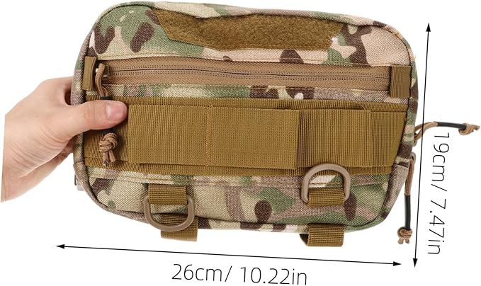Zerodeko Chest Fanny Pack for Men Multifunctional Outdoor Bag Storage Pockets for Hiking Running