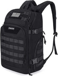 MOSISO 30L Military Tactical Backpack for Men Army Backpack Military Daypack 3 Day Assault Pack Hiking Rucksack Bug Out Bag Black