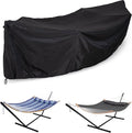 Thickened Cover for 12FT Hammock Stand 210D Waterproof Cover With Handles and Vents Black