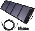 Tenergy Foldable 60W Solar Panel Charger for Camping Power Supply Portable Power Chargers and Power Packs Outputs Includes DC USB-C and 2X USB-A Ports