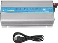 1000W Grid Tie Inverter 20-50V DC to 90V-140V AC Output MPPT Pure Sine Wave Inverter 48-62Hz for 36V Solar Panel and 36V Battery