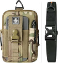 Tactical Waist Pack Molle EDC Cell Phone Bag Multifunctional Men's Shoulder Crossbody Bag Outdoor Toolkit Storage Bag