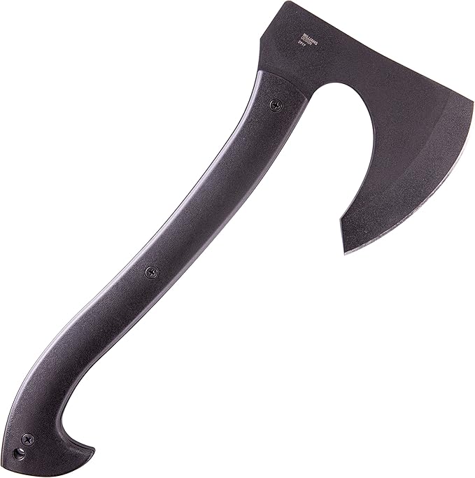 CRKT Skeggox Axe: SK-5 Plain Edge Blade Glass-Reinforced Nylon Handle Durable Thermoplastic Sheath 2917