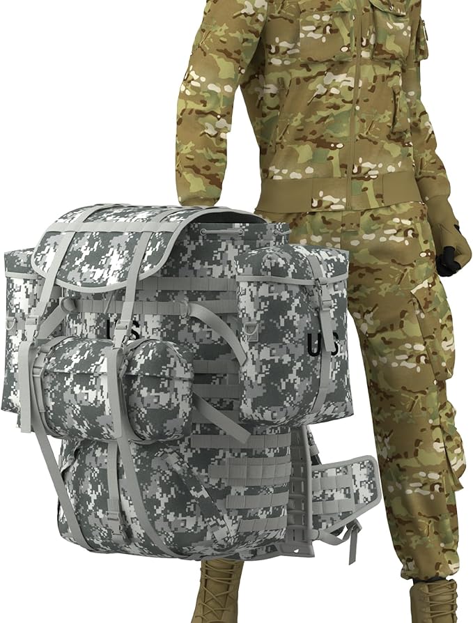 MT Military MOLLE 2 Large Rucksack with Frame Army Tactical Backpack