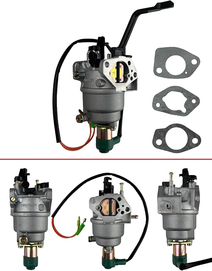 Generator Carburetor Kit for Champion Predator Generac 420cc 439cc 459cc 11hp 13hp GX390 6500 8750 9000 5500 7000 8000 7500 9500 Watts