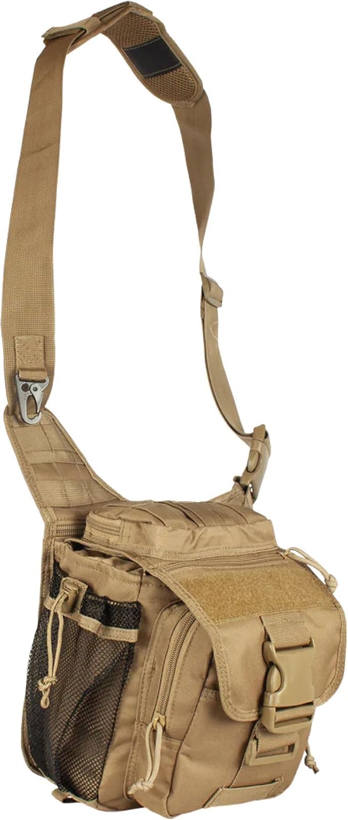 Fox Outdoor Products Advanced Tactical Hipster Crossbody Bag w/Concealed Storage Modular Pockets &amp Adjustable Carry System