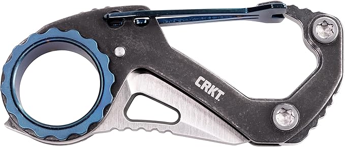 CRKT Compano Everyday Carry EDC Pocket Folding Knife with Slip Joint: Stainless Steel Plain Edge Blade Stainless Steel Handle 9083