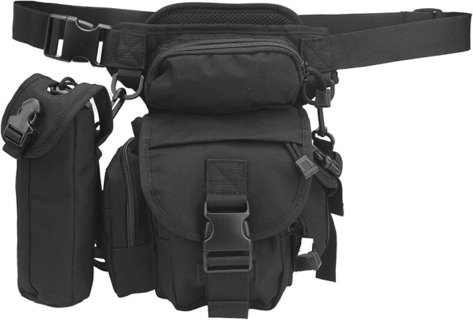 Drop Leg Bag Large Capacity Shoulder Bag Thigh Bag Pouch for Cycling Outdoor Camping Fashionable and sturdy Nylon Cloth Material Multi Functional Design