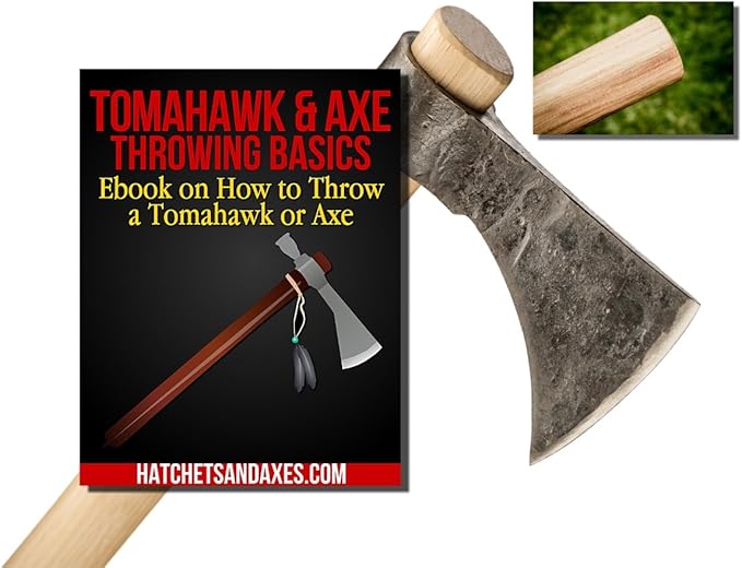 Throwing Tomahawk Axe Kit - 3-in-1: Hawk Spare Handle &amp How to Ebook