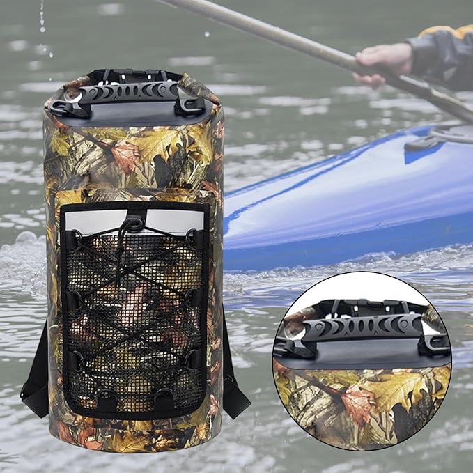 Waterproof Dry Bag Backpack Men Women Comfortable Storage Bag Multifunctional for Kayaking Swimming Camping Hiking