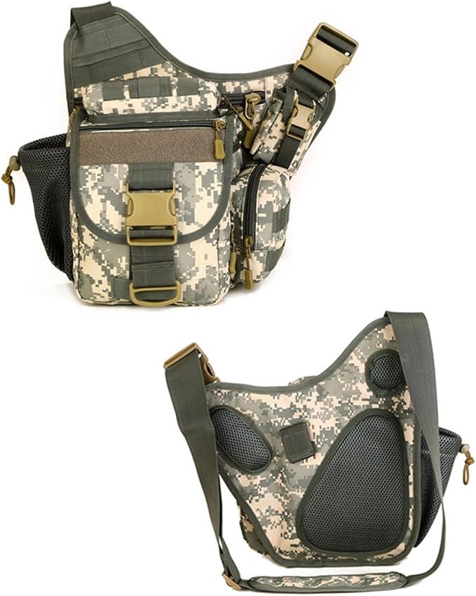 Tactical Messenger Camera Bag Military Shoulder Backpack for Hiking Fishing