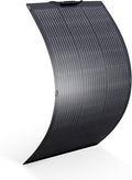 ALLPOWERS SF100 100W Flexible Solar Panel Ultra Thin 3mm Bendable Monocrystalline Solar Charger with 25% Efficiency IP68 Waterproof for RV Roof Van Marine Boat Camping