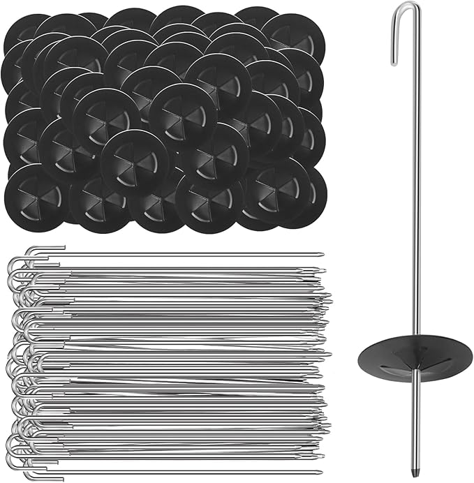 Solar Panel Bird Guard Fasteners Clips200 Sets Critter Guard Clips for Attaching Galvanized Welded Wire Mesh to Solar PanelsStainless Steel Fasteners Clips for Squirrel Proof Bird Fence