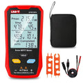 UNI-T UT673PV Solar Panel Tester Solar MPPT Meter 800W Photovoltaic Module Maximum Power Tester Intelligent Manual/Auto MPPT Test Large LCD and Multiple Result Displays