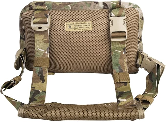 Emersongear Recon Kit Bag Chest Pack for Men Tactical Concealed Carry Pocket 2.2L