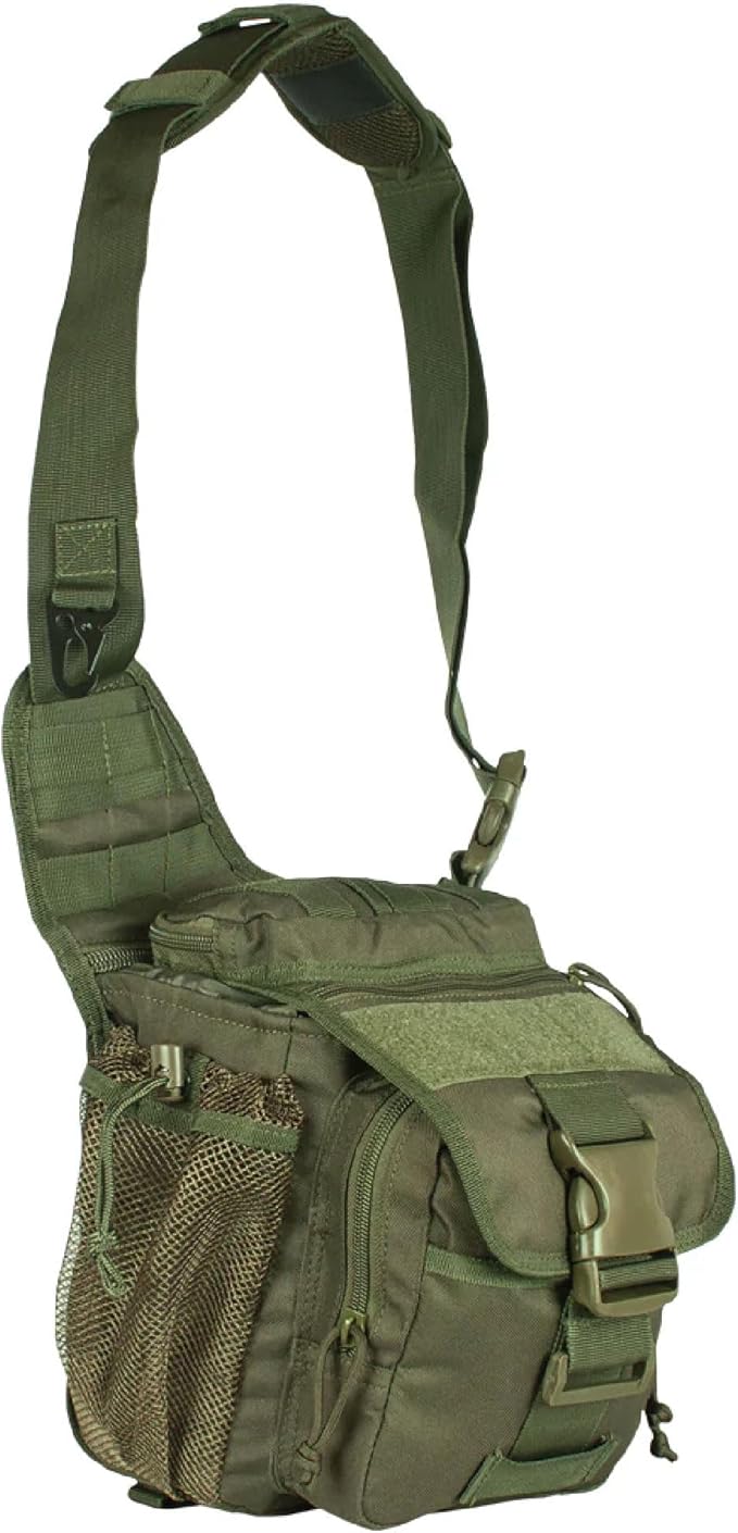 Fox Outdoor Products Advanced Tactical Hipster Crossbody Bag w/Concealed Storage Modular Pockets &amp Adjustable Carry System
