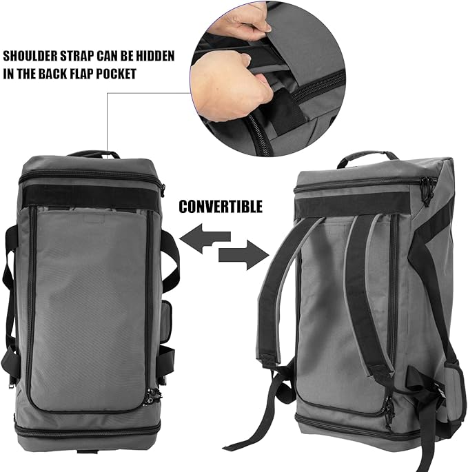 90L Large Duffle BagGym Bags For Men Weekend Bag For Women Travel Backpack Carry On Sports Duffel Bag