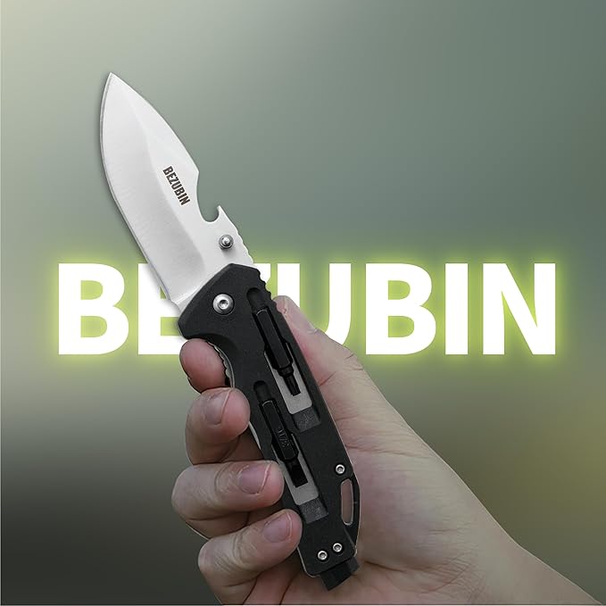 Folding Pocket Knife 3Cr13 Blade EDC Folding Knife with Thumb Stud