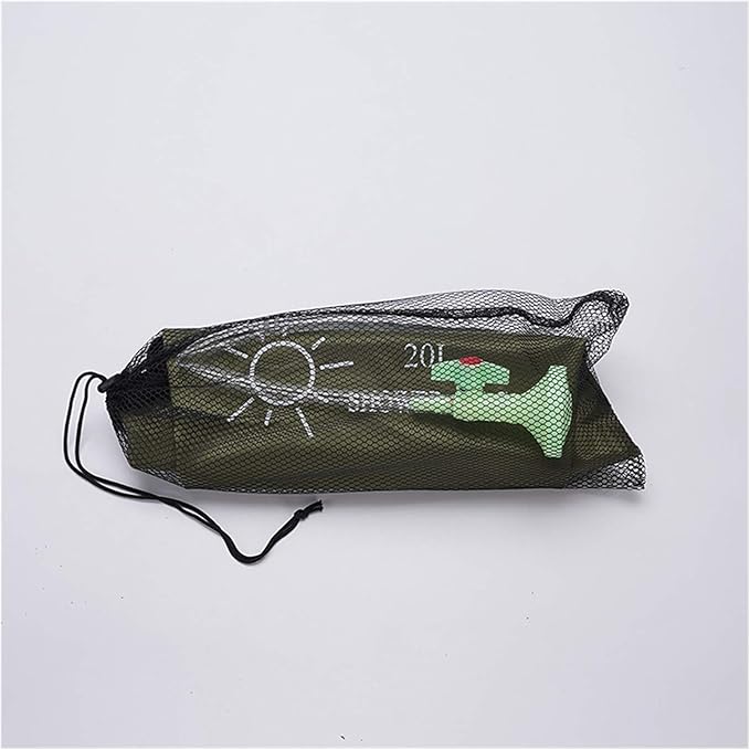 Portable Suctioned Strap Three-Story Outdoor Sports Travel Shower Water Bag Camping Folding Bath Bath Water Bag