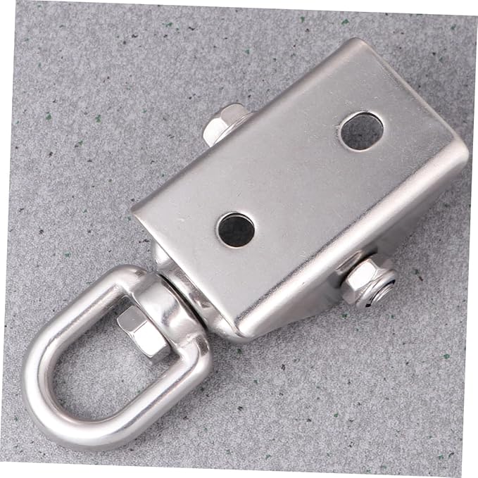 BESPORTBLE Swing Fixed Hook Stainless Steel Ceiling and Wall Mounting Swing Chair Hook Rotating Fixing Wear-Resistant Seal