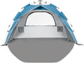 Beach Tent for Family with Kids Pop Up Beach Sun Shade Tent with UPF 50+ UV Protection Removable Floor Zippered Privacy &amp Ventilation Sun Shelter Family 3 to 4 Person