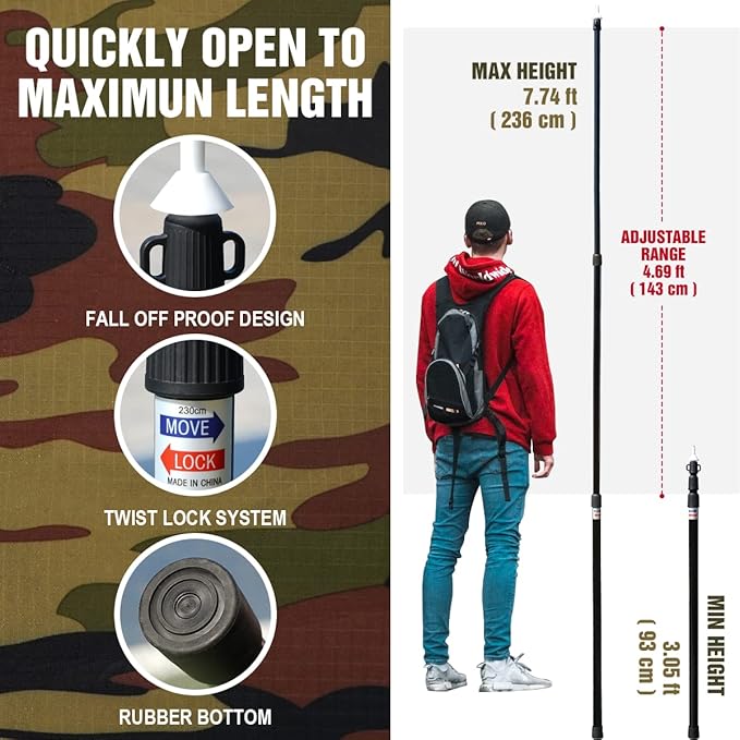 LYN Extra Large Zipper Reusable Survival Emergency Shelter TentThermal Waterproof Fireproof Lightweight Bugout with Paracord✚Stake for CampingFirst AidHiking&ampBushcraft
