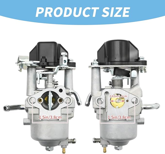 Carburetor Carb Kit Replacement for Pulsar PG2300IS 2300 1800 Watts Generator Replacement for Powermate 2200 Watt Inverter Generator Model Replaces PM2200i PG2300is