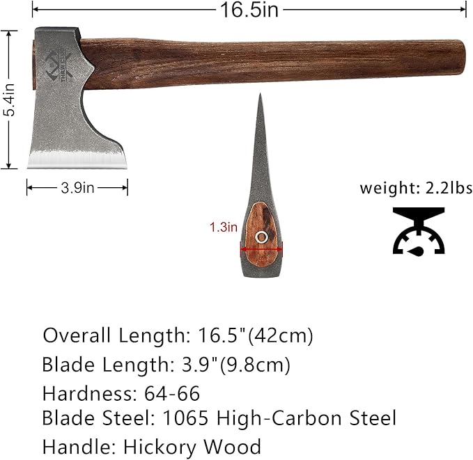 3 Pack Competition Throwing Axe 3 Pack 16.5 Throwing Tomahawk with 1065 High Carbon Steel &amp Hickory Wood Handle Perfect for Axe Throwiing Game Competition and Recreation Gift for Men