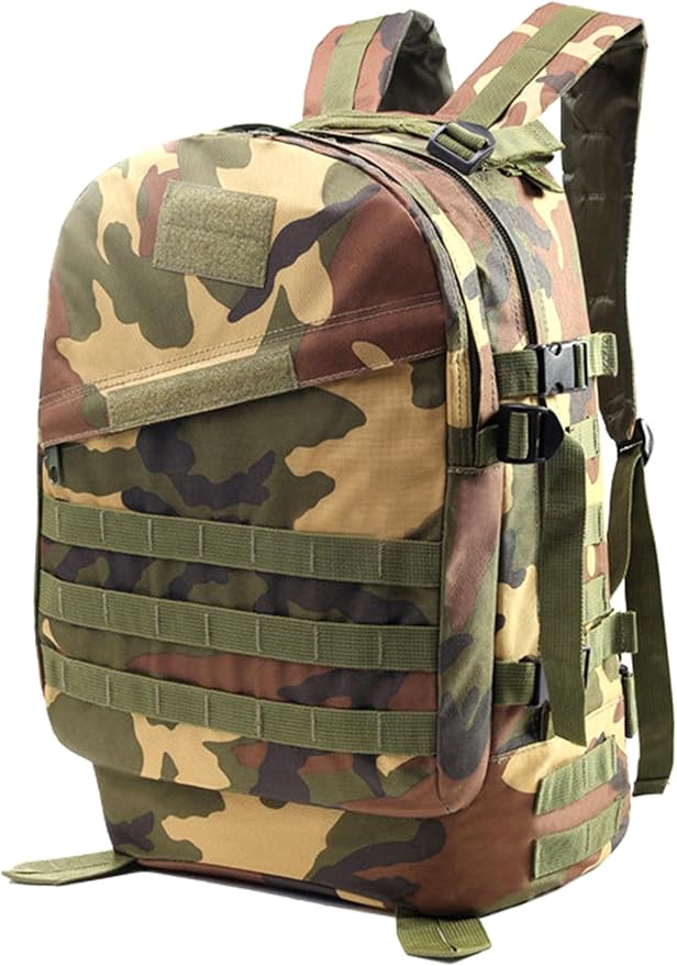 Men's Large Capacity Travel Backpacks Oxford Cloth Outdoor Tactical Duffle Bags Hiking Sports Camping Backpack (E/Multicolor)