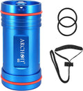 ARCHON Aluminum Alloy Waterproof Car Key Holder FOB Case Keychain Dry Storage Box for SwimmingDiving Essential Small Bag Kit for Boating