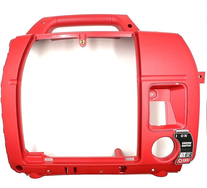 For HONDA EU2200i Recoil Side Cover &amp for Decal Plastic for Case 63220-Z44-A30ZB for honda eu2200i back cover for honda 2200i generator cover for honda eu2200 side cover seal eu2200i accessori