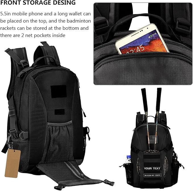 Tactical Backpack Hiking Day Pack Molle Rucksack Waterproof 30L Everyday Carry Bag