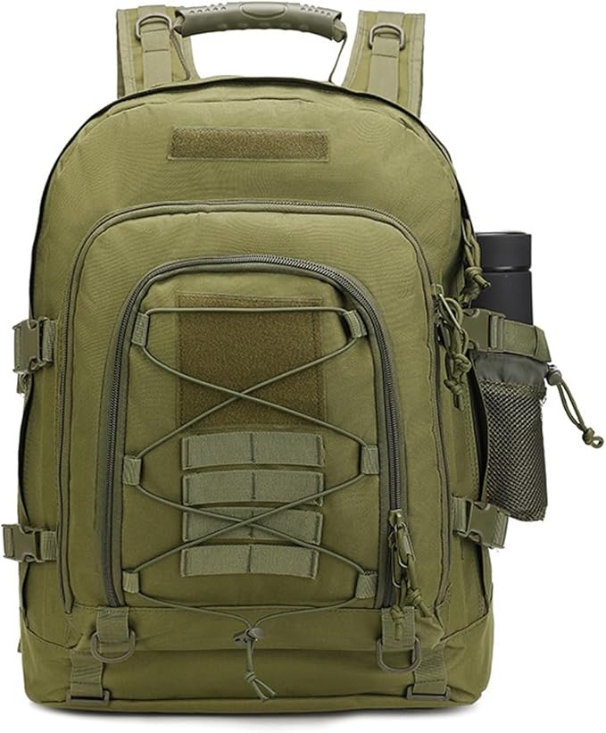 Large tactical military backpack Army Daypack Assault Pack for Men Molle Backpacks Bug Out Bag 3 Day Pack for Hiking Camping Travel Hunting (Army Green)