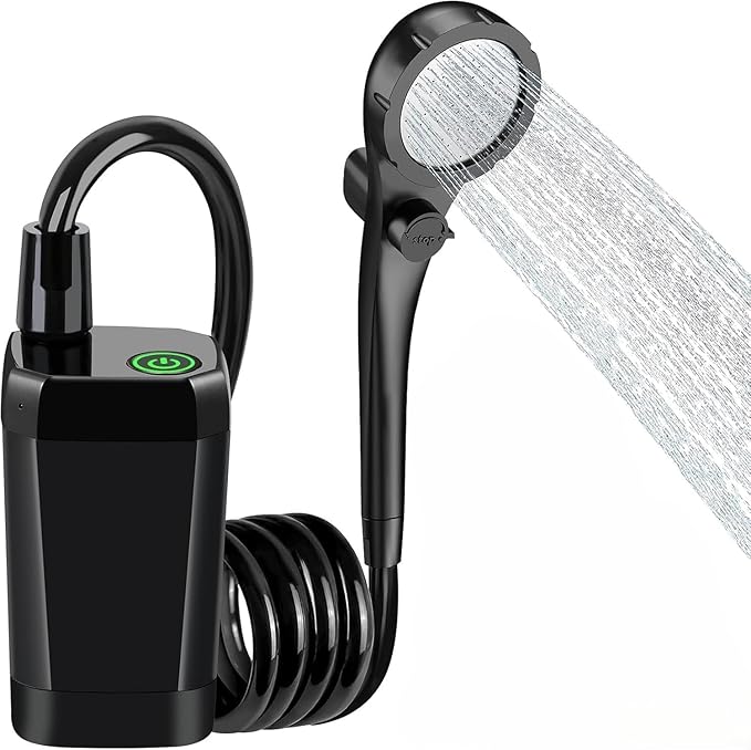 Car Portable Shower for Toyota Corolla 2000-2025 Portable Camping Showers with Heater Automotive Portable Shower Outdoor Hiking Shower