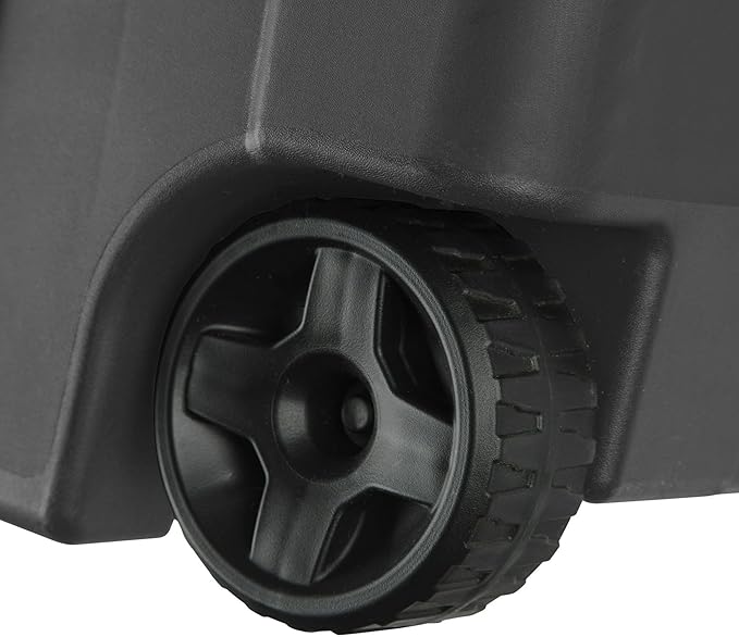 Extra Large Storage Bin 40 Gallon Wheeled Plastic Storage Container with HandlePack of 2